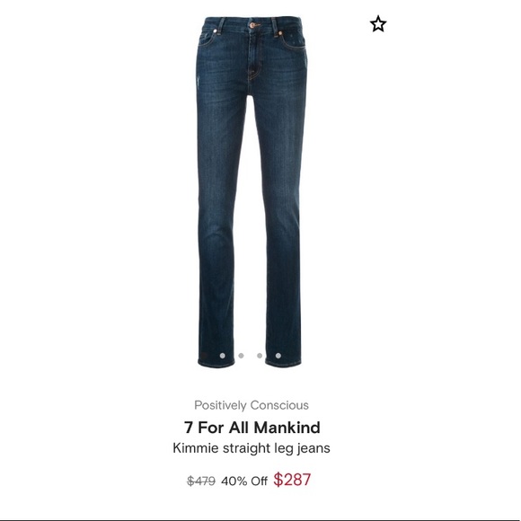7 for all mankind jeans - Picture 2 of 2